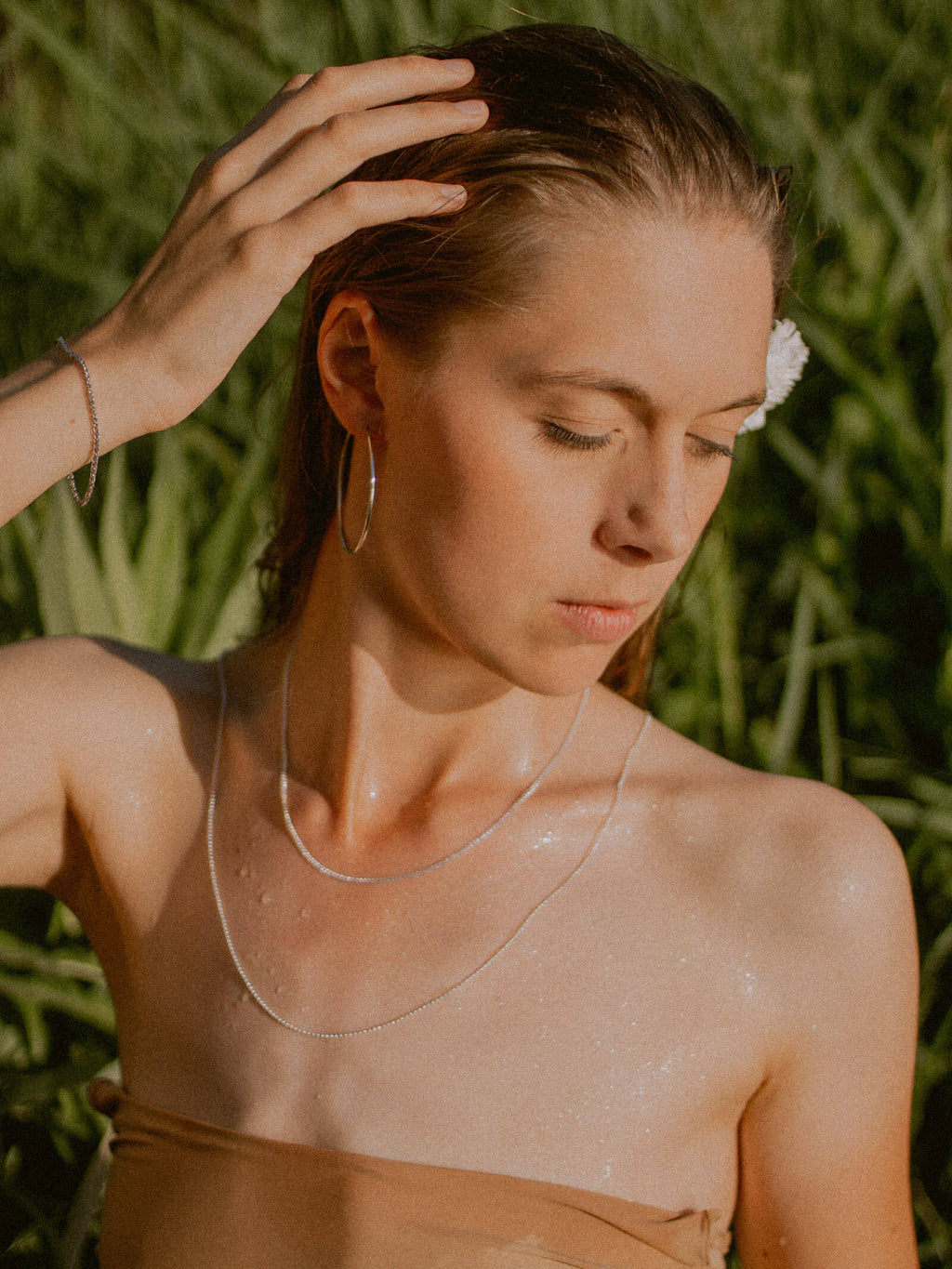 Armband Panzerkette ESSENTIAL Silber