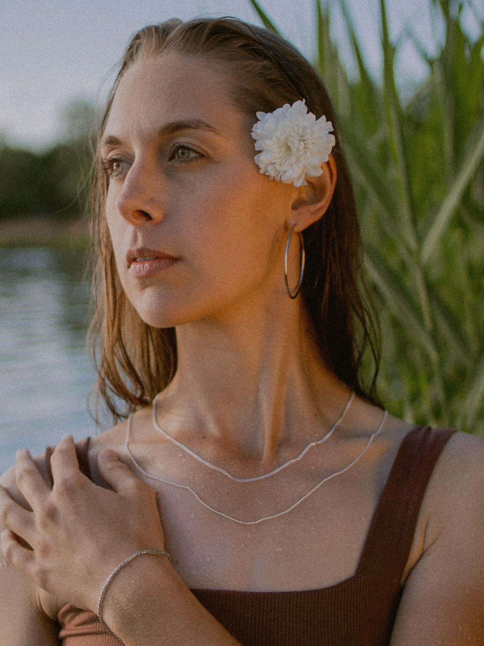 Armband Panzerkette ESSENTIAL Silber