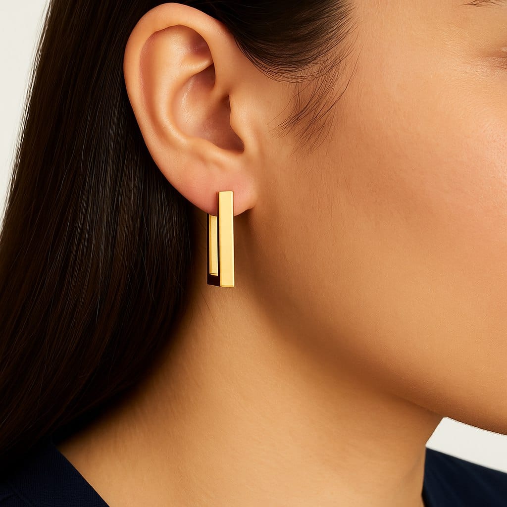 Minimalist Essentials Set - Sunglasses & Earrings Bundle