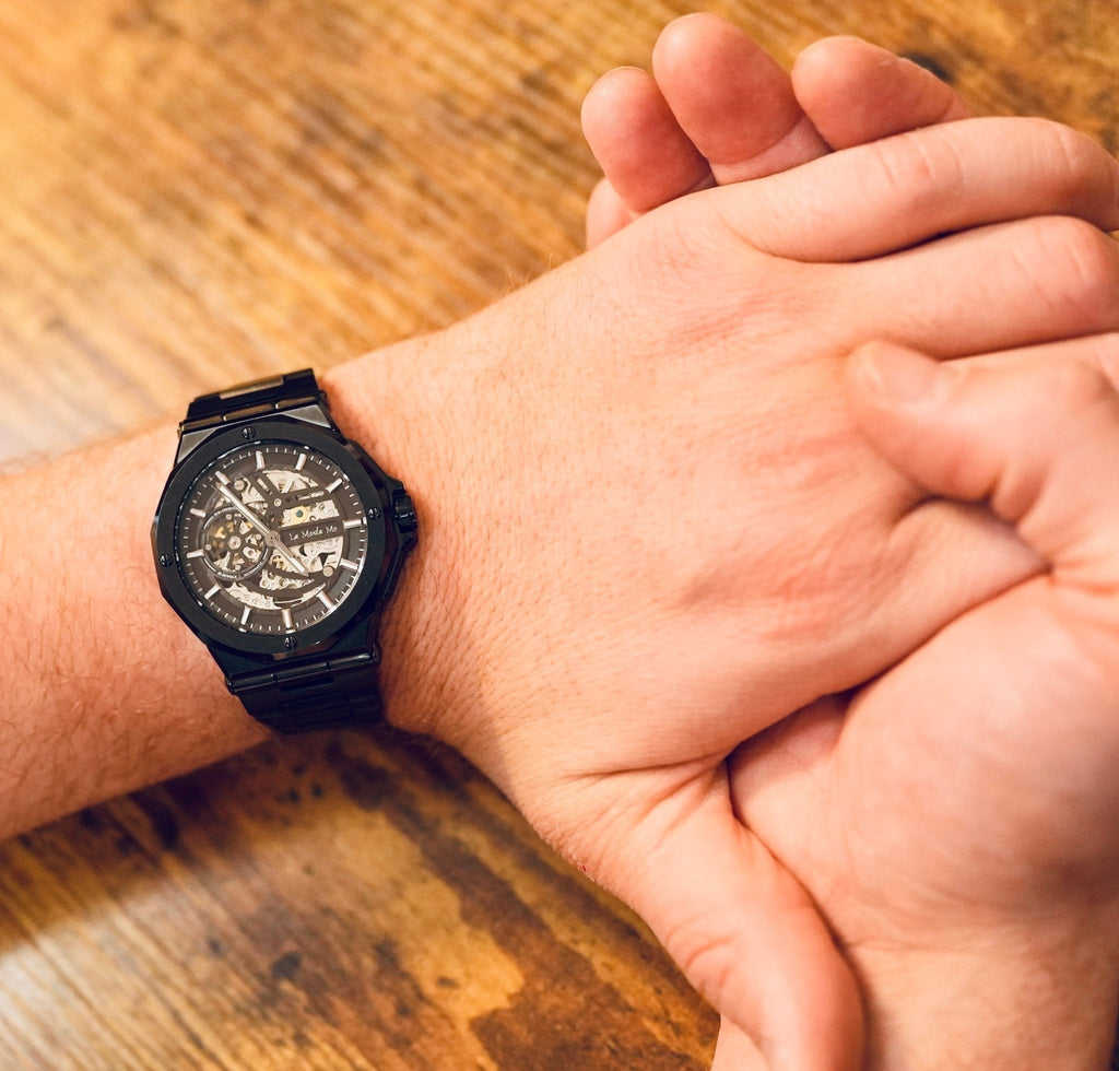 Ayoro Blackcore Skeleton - Luxury Skeleton Timepiece