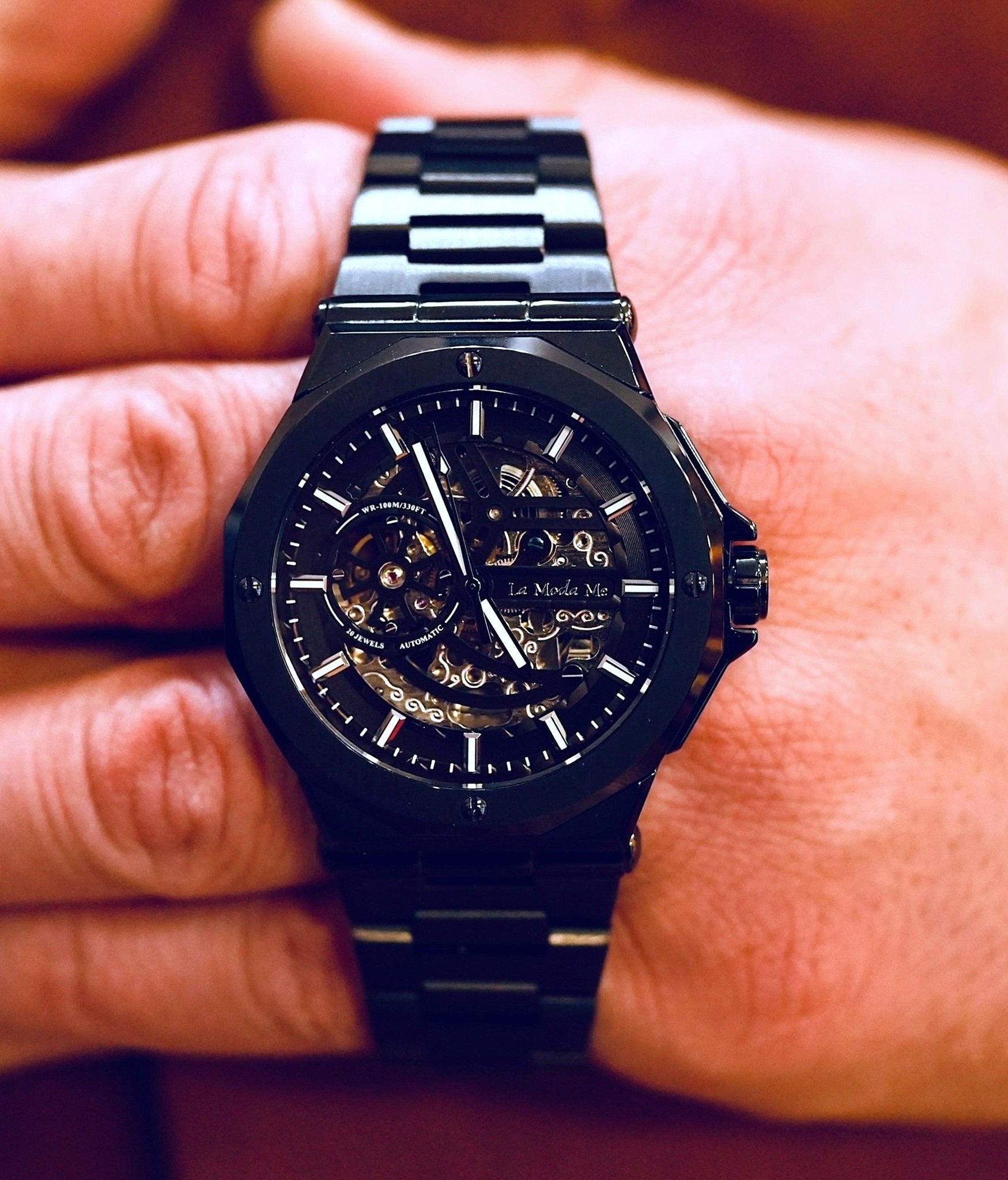 Ayoro Blackcore Skeleton - Luxury Skeleton Timepiece